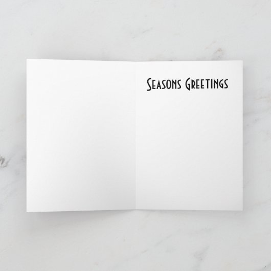 Carte de Noël (Intérieur)