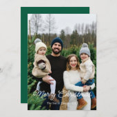 Carte de Noël (Devant / Derrière)