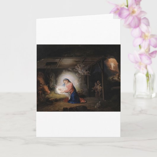 Carte de Noël (Orchidée)