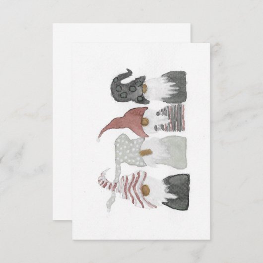 Carte de Noël (Devant / Derrière)