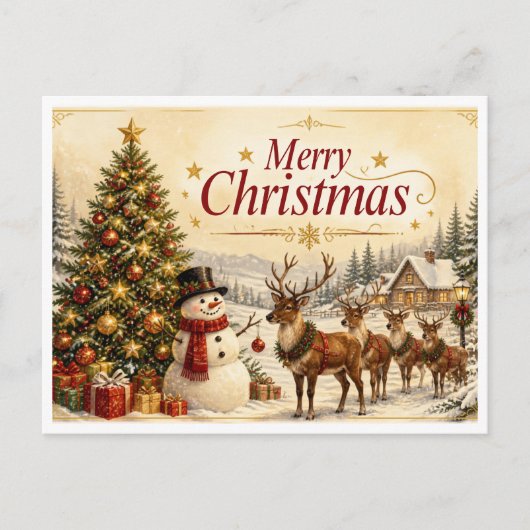 carte de Noël (Devant)