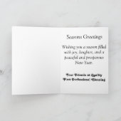 Carte de Noël (Intérieur)