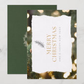Carte de Noël (Devant / Derrière)