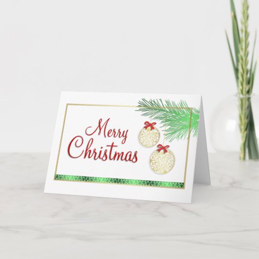 Carte de Noël (Devant)