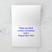 Carte de Noël (Intérieur)