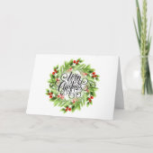 Carte de Noël (Devant)