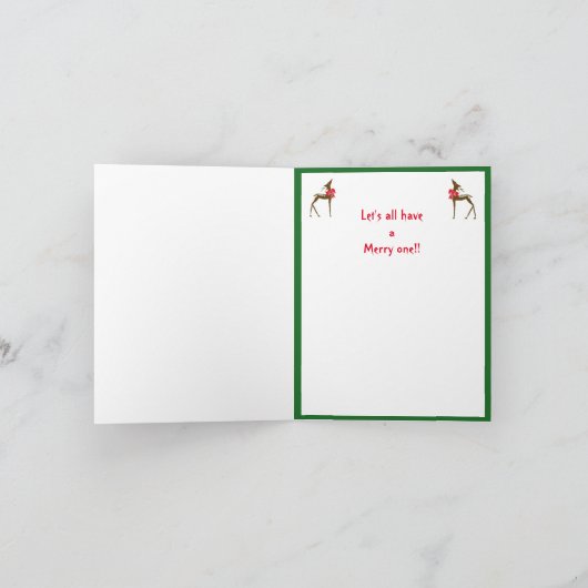 Carte de Noël (Intérieur)