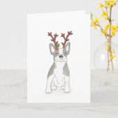 Carte de Noël (Fleur jaune)