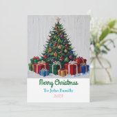 Carte de Noël (Debout devant)