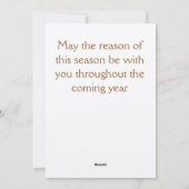 Carte de Noël (Dos)