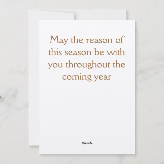 Carte de Noël (Dos)