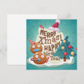 Carte de Noël (Devant / Derrière)