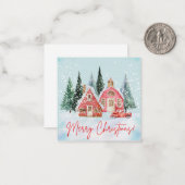 Carte de Noël (Devant/Arrière en situation)