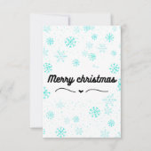 carte de noël (Devant)