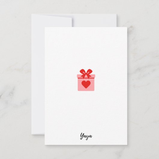 carte de noël (Dos)