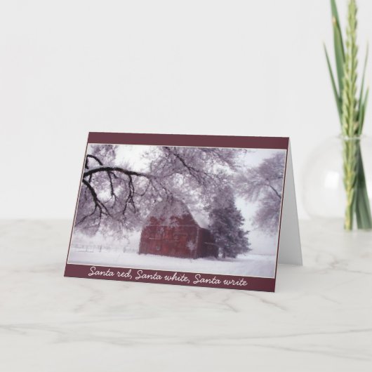 Carte de Noël (Devant)