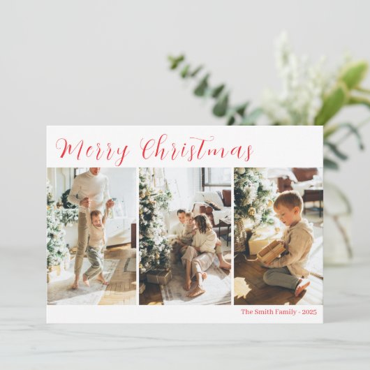 Carte de Noël (Debout devant)