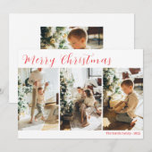 Carte de Noël (Devant / Derrière)