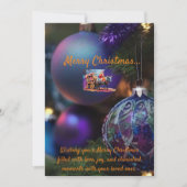 Carte de Noël (Devant)