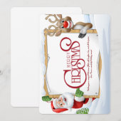 carte de Noël (Devant / Derrière)