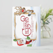carte de Noël (Debout devant)