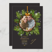 Carte de Noël (Devant / Derrière)