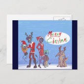 Carte de Noël (Devant / Derrière)