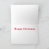 Carte de Noël (Intérieur)