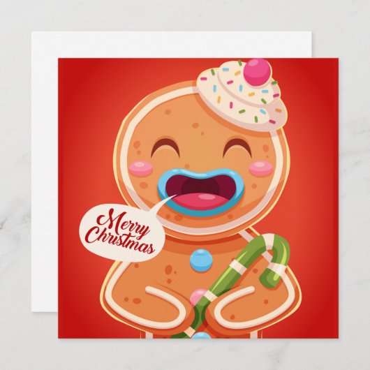 Carte de Noël (Devant / Derrière)