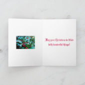 Carte de Noël (Intérieur)