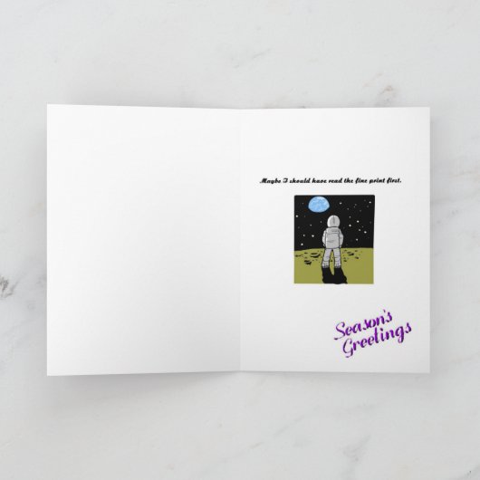 Carte de Noël (Intérieur)