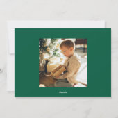 Carte de Noël (Dos)