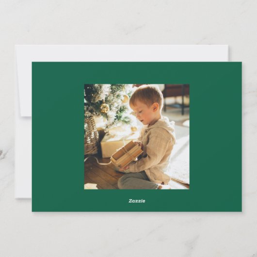 Carte de Noël (Dos)