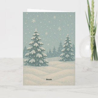 Carte de Noël