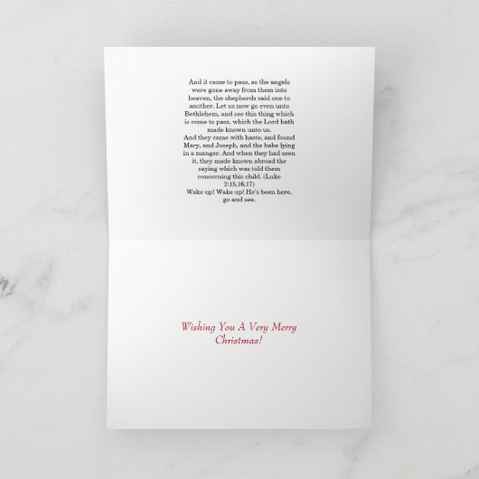 Carte de Noël (Intérieur)