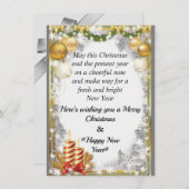 Carte de Noël (Devant / Derrière)