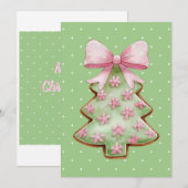 Carte de Noël (Devant / Derrière)