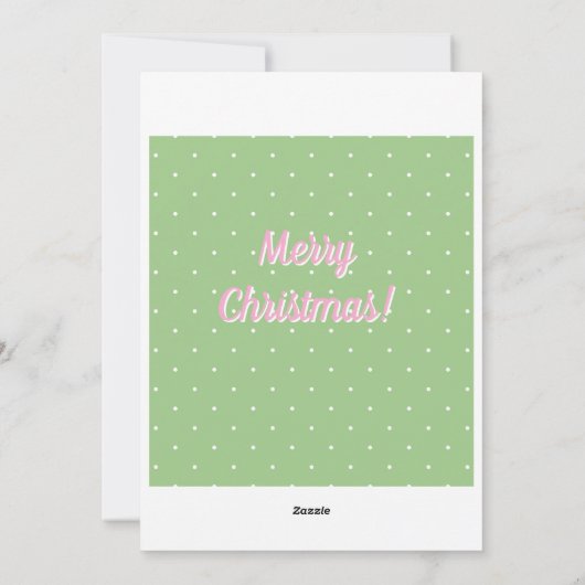 Carte de Noël (Dos)