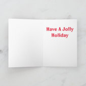 Carte de Noël (Intérieur)