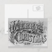 Carte de Noël (Devant / Derrière)