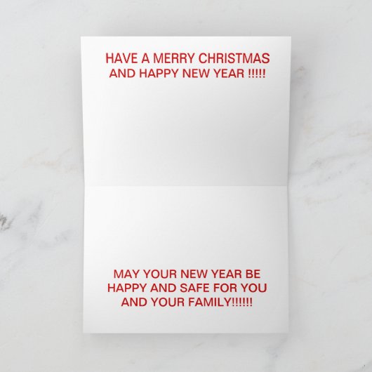 Carte de Noël (Intérieur)