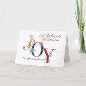 Carte de Noël (Devant)