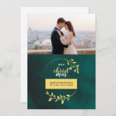 Carte de Noël (Devant / Derrière)