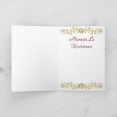 Carte de Noël (Intérieur)