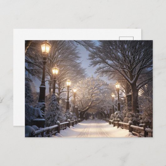 Carte de Noël (Devant / Derrière)