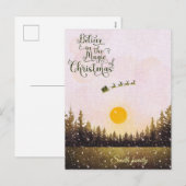 Carte de Noël (Devant / Derrière)