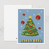 Carte de Noël  (Devant / Derrière)