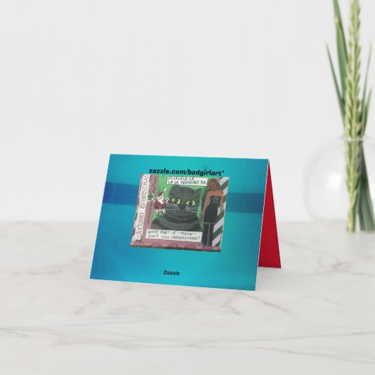 Carte de Noël (Dos)