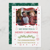 Carte de Noël (Devant / Derrière)