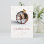 Carte de Noël (Debout devant)